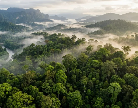 Malaysian tropical rainforest